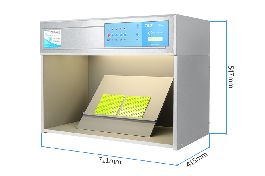 標(biāo)準(zhǔn)對色燈箱顏色檢測